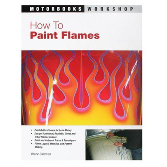 New how to paint flames book, 160 pages
