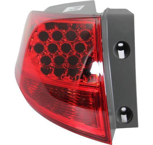 07-12 acura mdx outer brake light taillight taillamp driver side left lh new