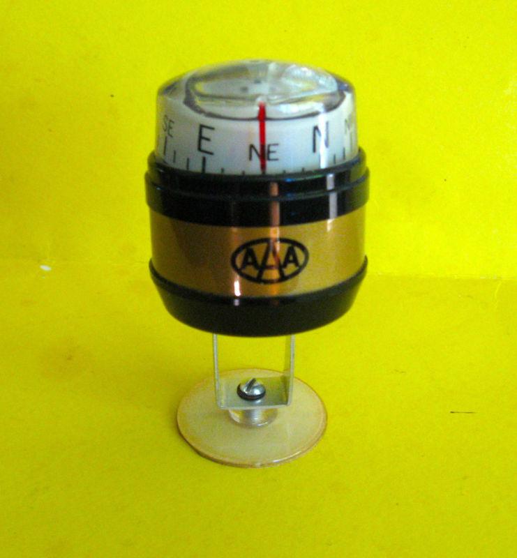 Vintage 60s unused aaa compass auto car gauge automobile accessory 