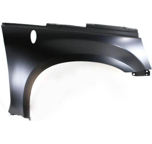 2005-2009 chevy equinox passenger right front fender primered black steel primed