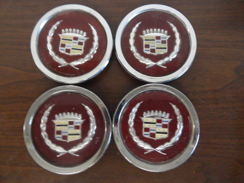 Cadillac (4) center caps center piece hub cap cover wheel niabs673604