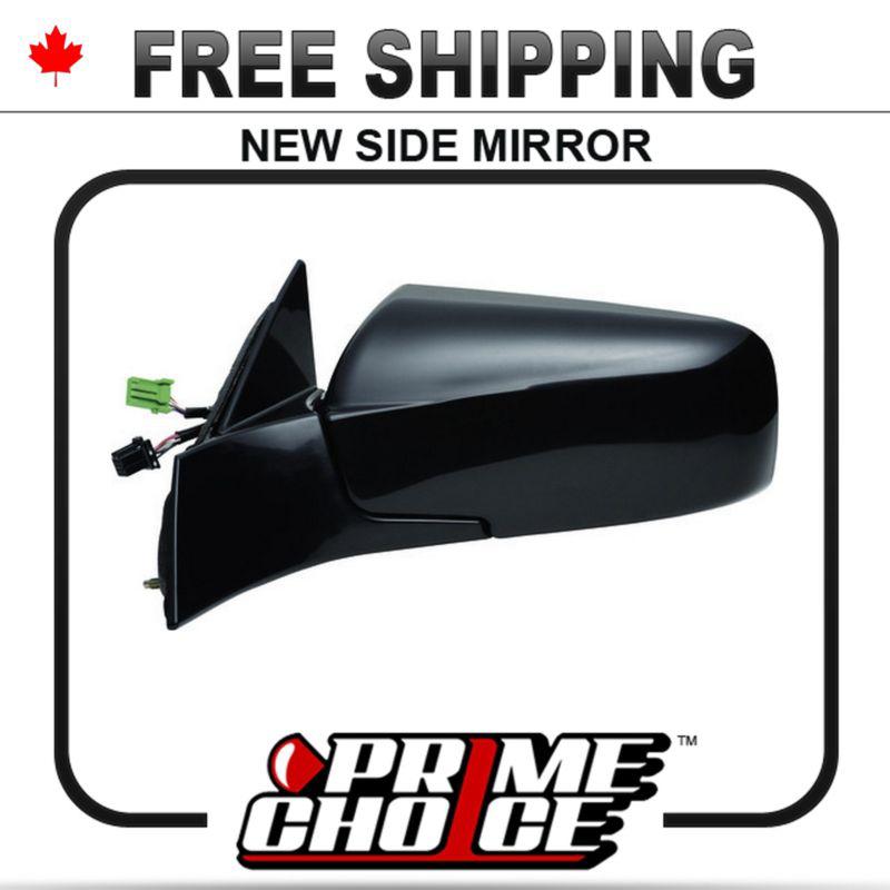 New manual drivers side view door mirror