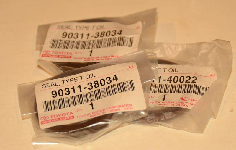 Toyota and lexus new engine seals for 1mzfe v6 3.0