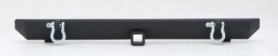 New 1987-2006 jeep wrangler yj rock crusher rear bumper w/d-rings 76750d