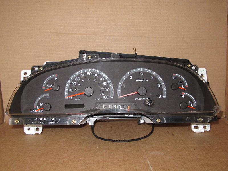 2000 2001 ford f150 truck 2000 - 2002 expedition speedometer cluster 50k