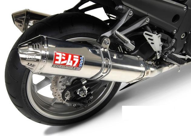 Yoshimura trc dual slip-on exhaust stainless ss fits kawasaki zx-14 2008-2011