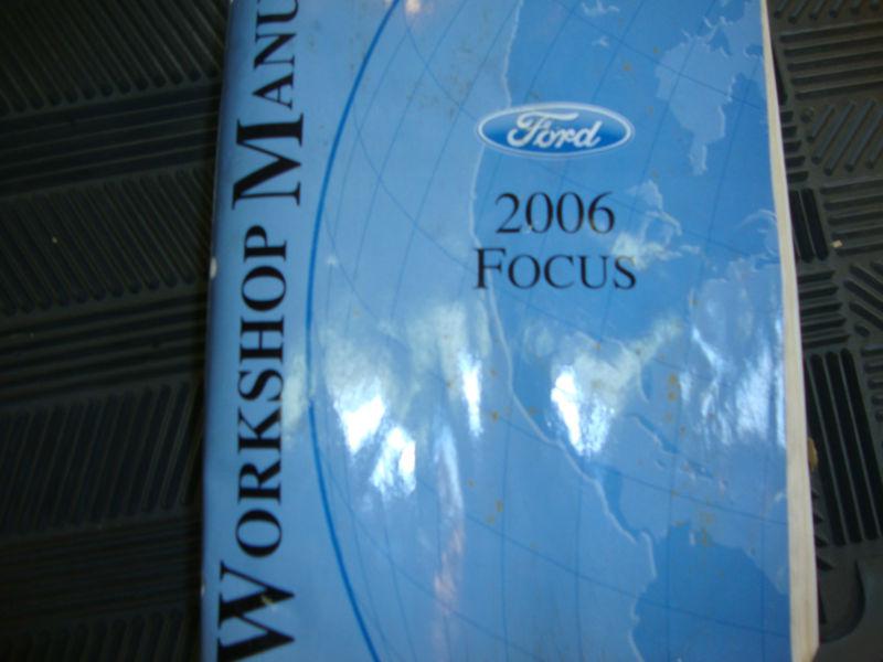 2006 ford focus workshop repair shop manual / complete water damaged but dry