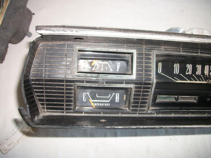 Coronet instrument cluster