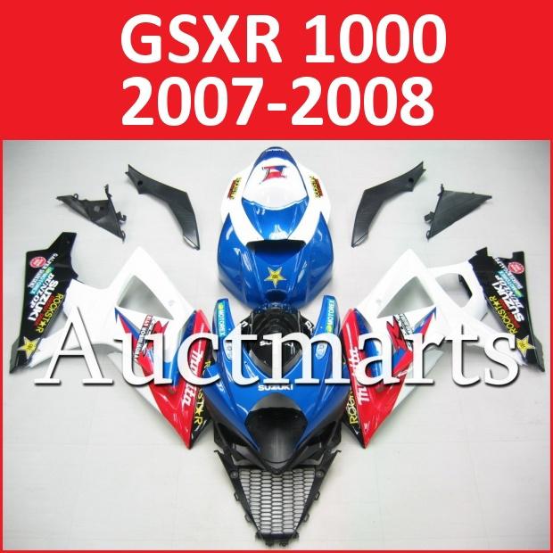 Fit suzuki 07 08 gsxr 1000 gsx-r 2007 2008 fairing bodywork plastics k7 i27 a11