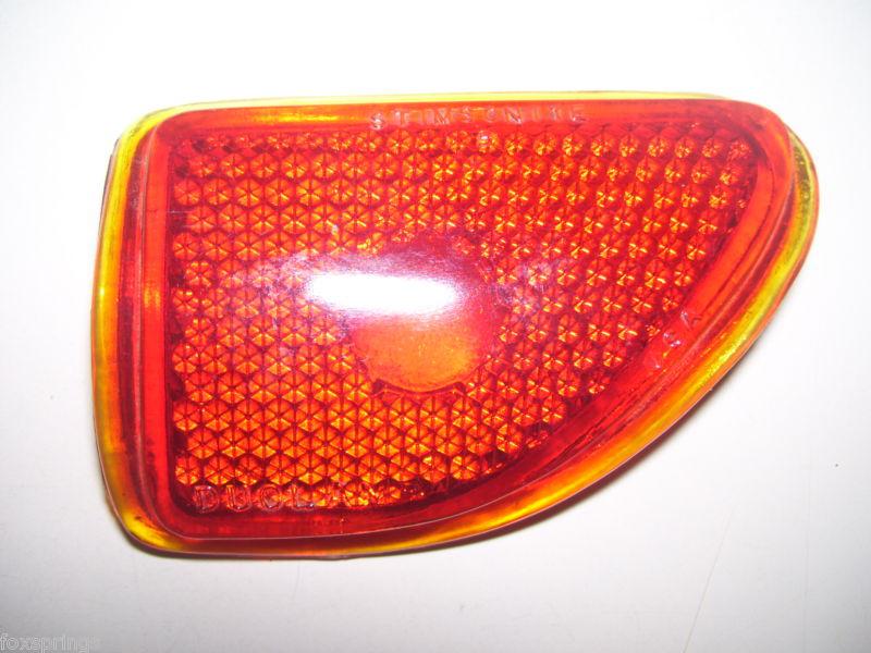 Nos 1939 mercury right tail light lens - duolamp  -   mel77