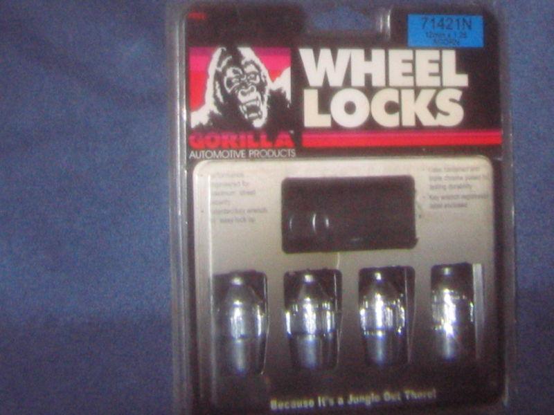 Gorilla lock lugs < set of 4 size 12mmx1.25 acorn new >