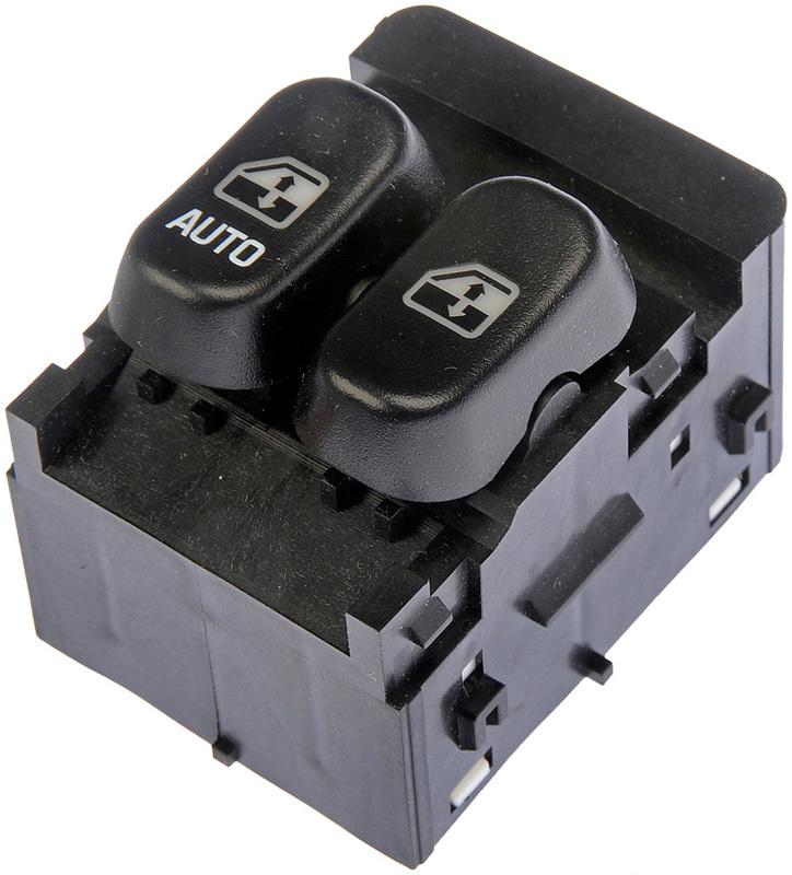 Front left power door window switch (dorman 901-029) 2 button, 5 prong