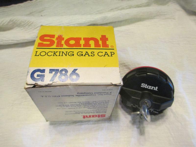 Nos stant locking gas tank cap g786 fits 1982-84 camaro firebird plus new in box