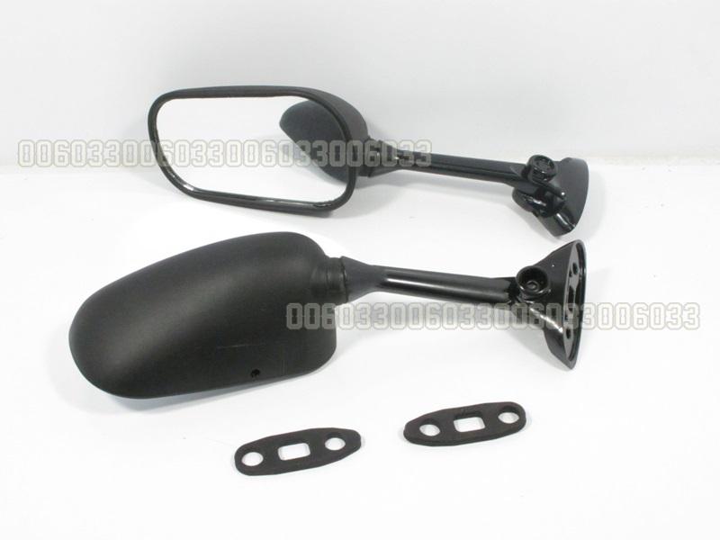 Side mirror for suzuki gsxr600 gsxr750 black 04 05 24b