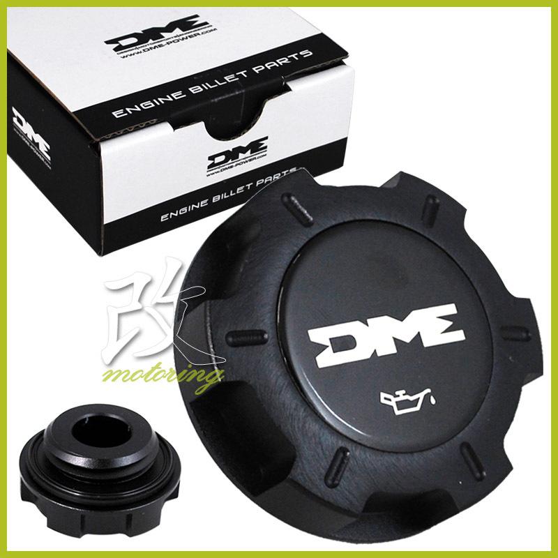 Dme black aluminum oil cap subaru b9 tribeca baja forester impreza justy svx