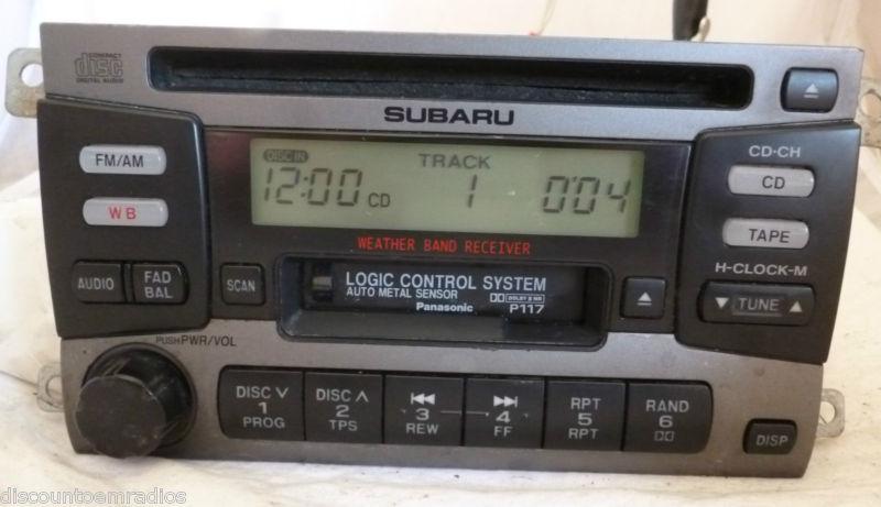 98-99 subaru legacy radio cd cassette player 86201ac430 *