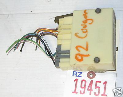 Mercury 92 cougar control module/unit misc 1992