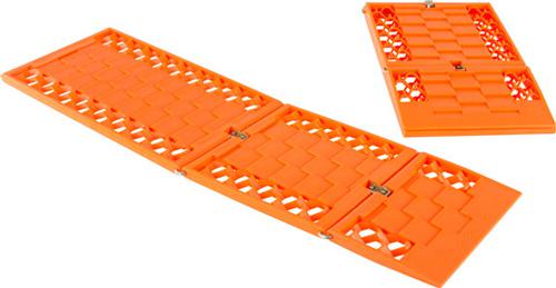 (pair) new plastic traction snow track mats-ice-mud-sand recovery ramps tp-7415