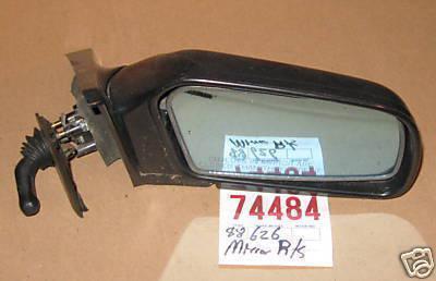 Mazda 88 89 90 626 lever mirror right hand 1988 1989 1990 passengers side