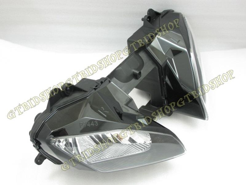 Headlight head light lamp headlamp for yamaha yzf r6 yzf-r6 2008-2009 #clear 7d