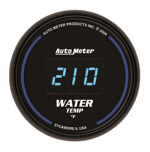 Auto meter 6937 cobalt; digital water temperature gauge