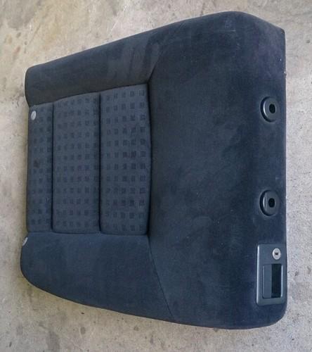 Mk4 vw jetta gti golf rear seat back rest bench cushion black oem 1999-2005