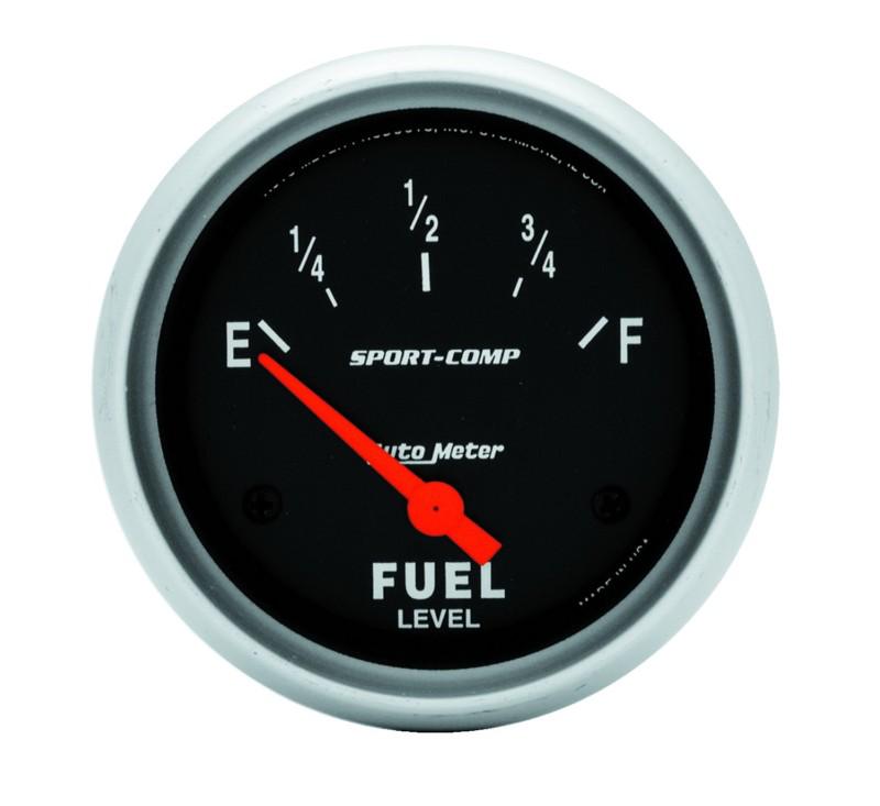 Auto meter 3514 sport-comp; electric fuel level gauge