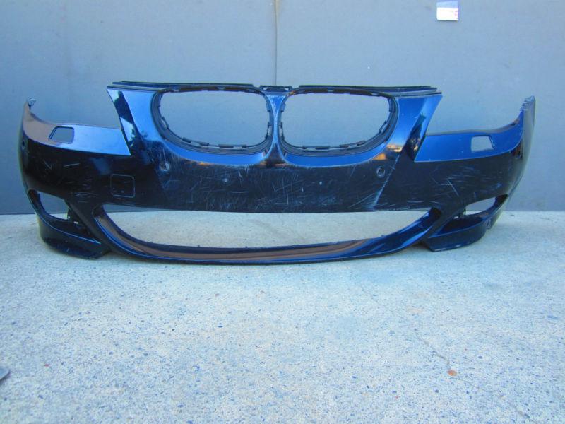 04-09 bmw 5 series e60 m sport pkg oem front bumper cover e60