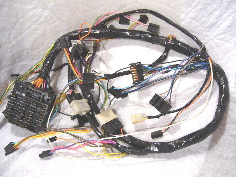 1972 chevelle el camino tach and gauge dash cluster housing wiring harness