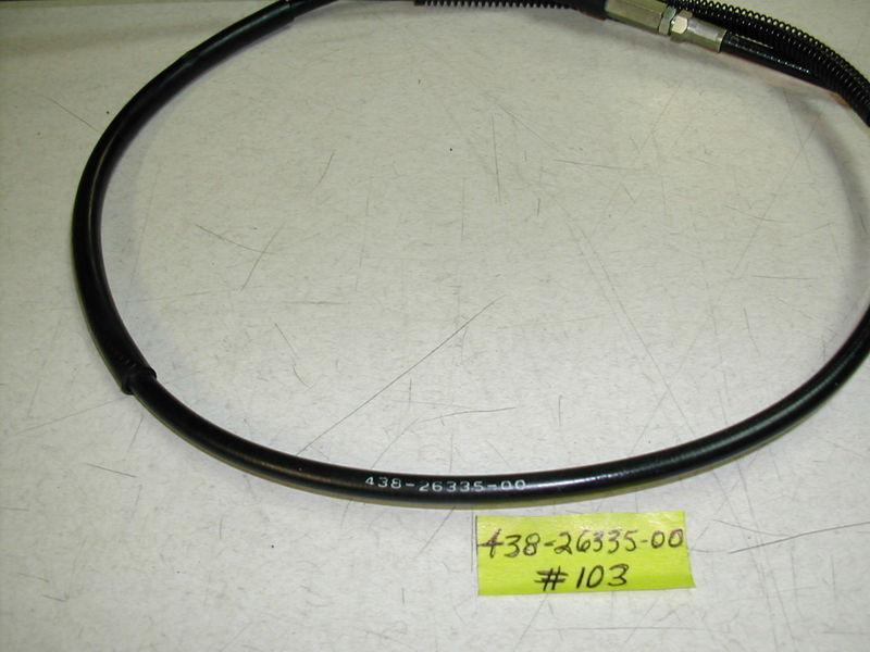 Yamaha clutch cable 1974 1975 1976 dt250 dt360 438-26335-00 oem nos ahmra