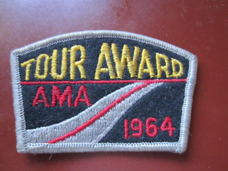 Harley davidson indian motorcycle  ama tour award 1964 