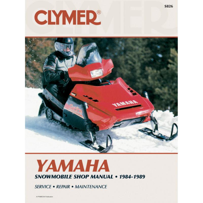 Clymer s826 repair service manual yamaha exciter 1987-1989, phazer 1984-1989