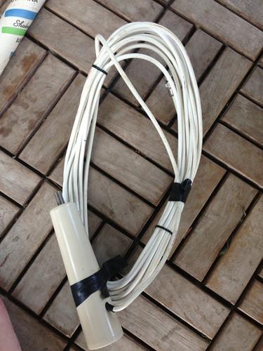 Shakespeare 4231 loran antenna, 8' 2-piece w/ base & cable