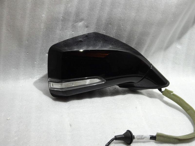 New 2010 - 2012 camaro passenger side led mirror heated power oem (black)  