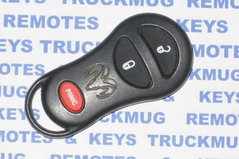 99 - 01 dodge ram / durango / dakota keyless remote 56045497 aa free shipping