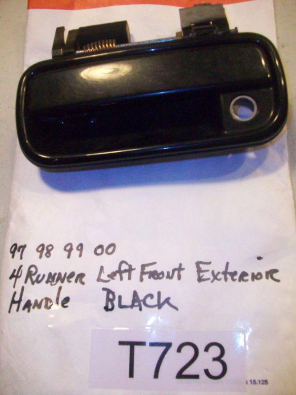 1997 1998 1999 2000  4 runner left front exterior handle  black  oem #t723