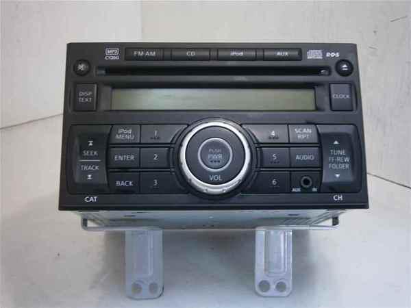 11-13 nissan rogue cd mp3 radio player oem lkq