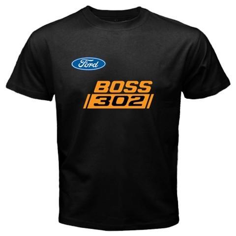 Ford mustang boss 302 racing retro style new t-shirt