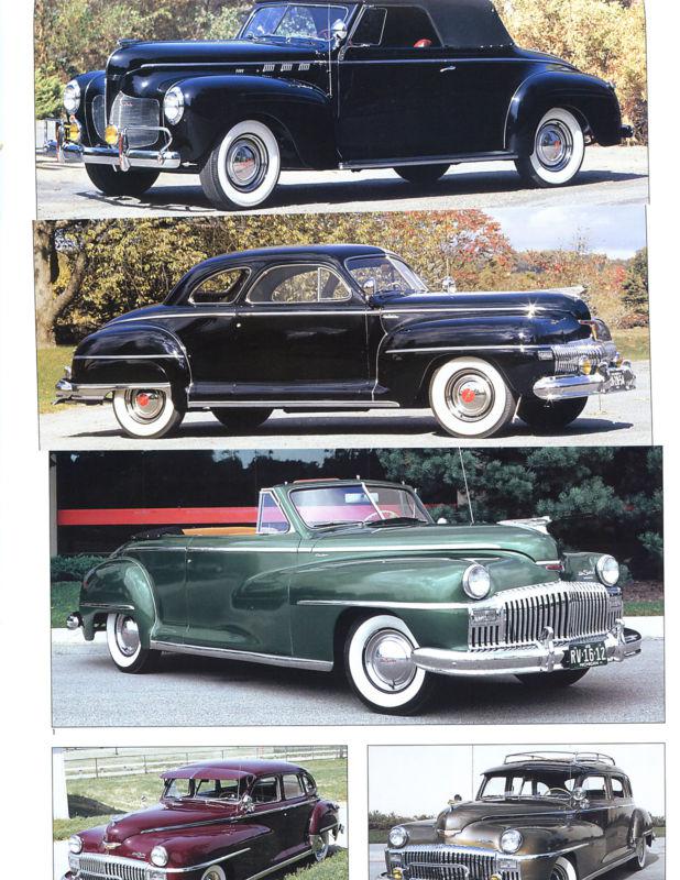 1940 1941 1942 1946 1947 1948 desoto  color 12 page article