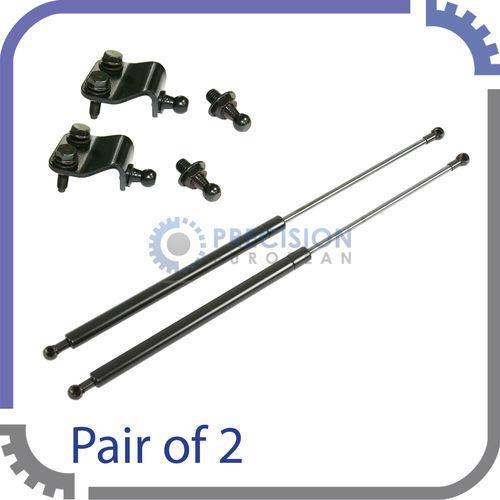 2pc trunk shocks - nissan 350z - with brackets - rear hatch supports props rods