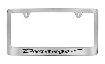 Dodge genuine license frame factory custom accessory for durango style 2