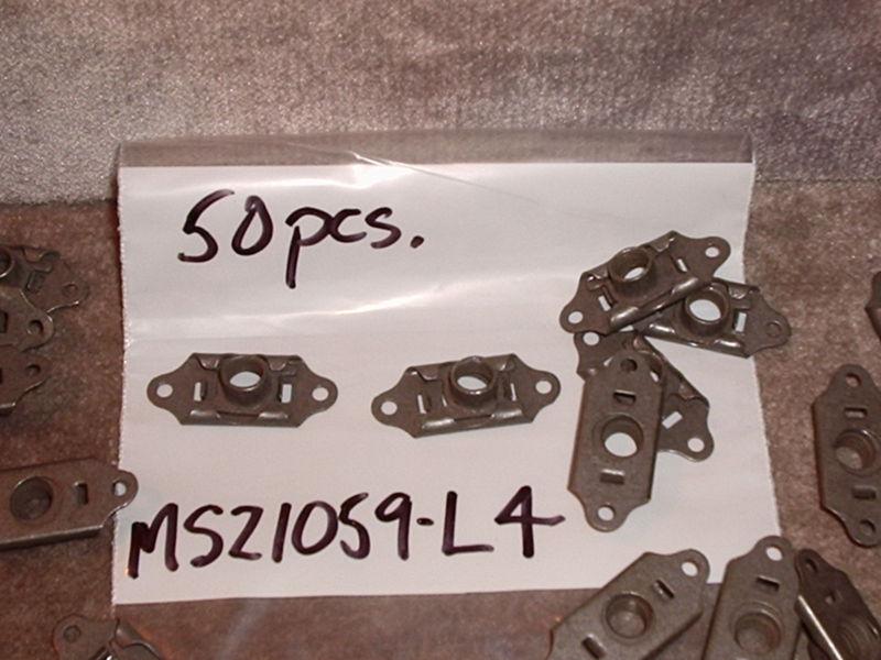 50 nutplates ms21059-l4 anchornuts 