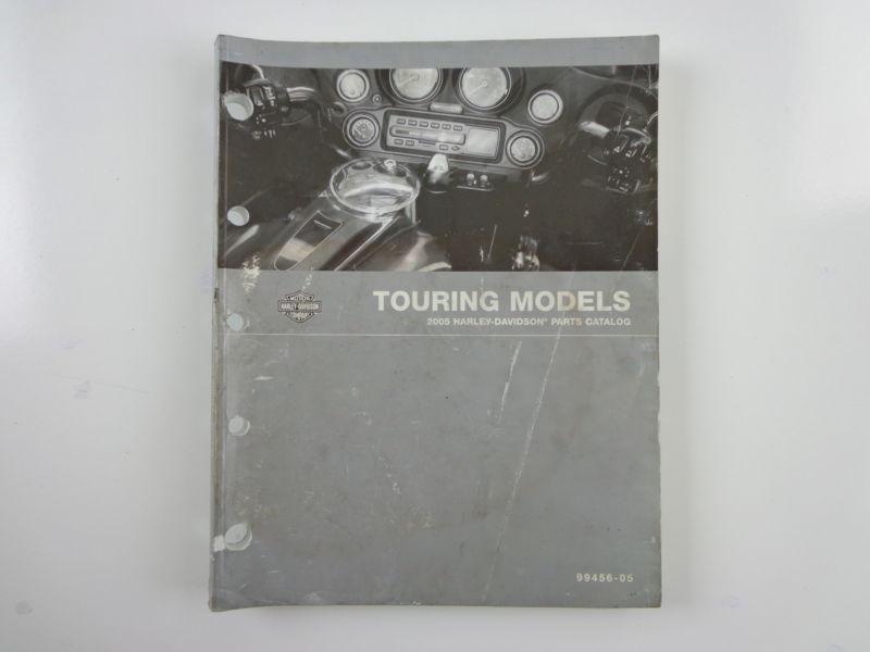 Harley davidson 2005 touring models parts catalog 99456-05