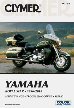 Clymer repair manual, yamaha royal star boulevard, tour deluxe, classic, venture