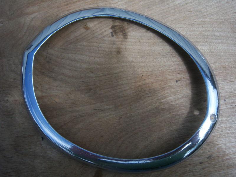 1939 studebaker head light door bezel ring molding