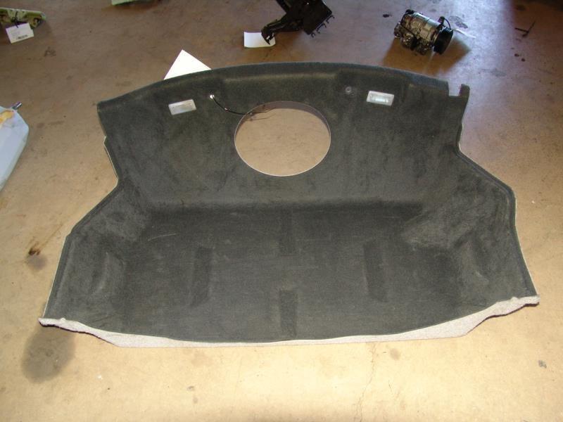 02 mercedes cl500 cl55 rear trunk capet interior liner cover a2156930391 8501