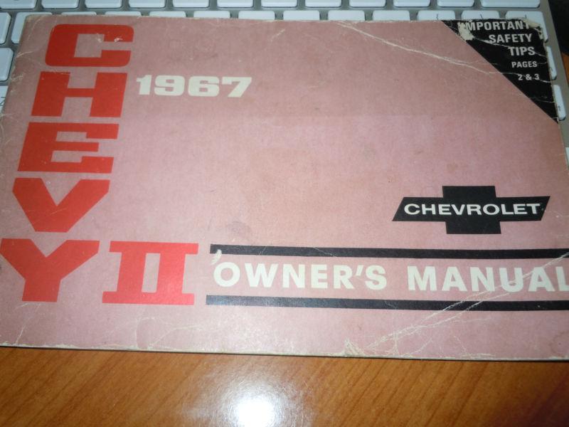 1967 chevy ii owener manual