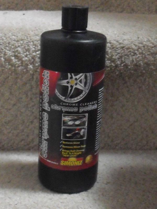 *nwt*simoniz chrome cleaner chrome polish professional product not sold retail 