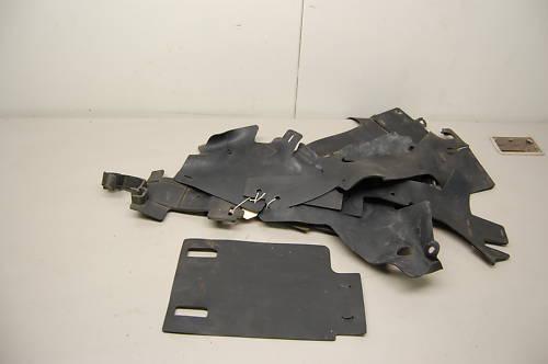 H31 honda vfr750 vfr 750 1990 rubber engine covers set