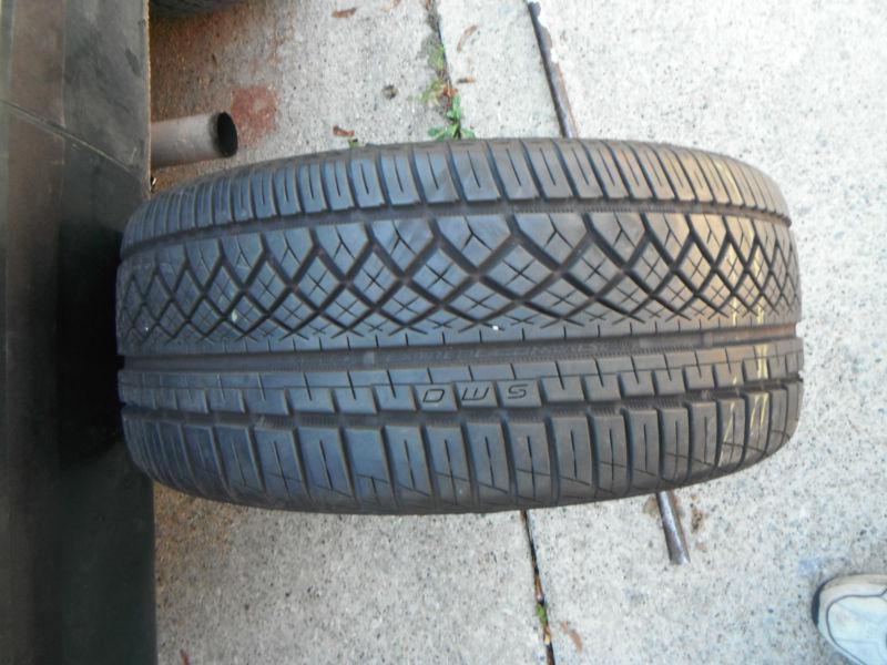 1 excellent 245 40 19 98y continental extreme contact dws tire 9.5/32 noplug